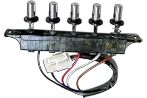 DimyFew Range Hood Switch 5 Button Universal Household Appliances Key Board Switches