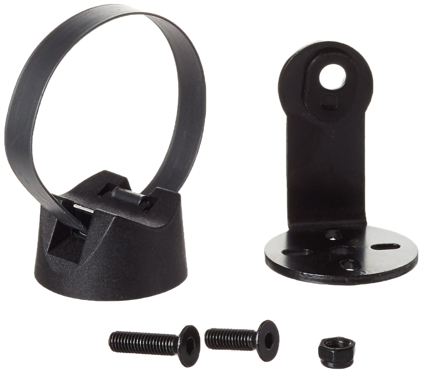 ABUS Ivera RBU bike lock holder - lock holder for transporting chain locks, cable locks and Steel-O-Flex locks from the Ivera 7000 series, black