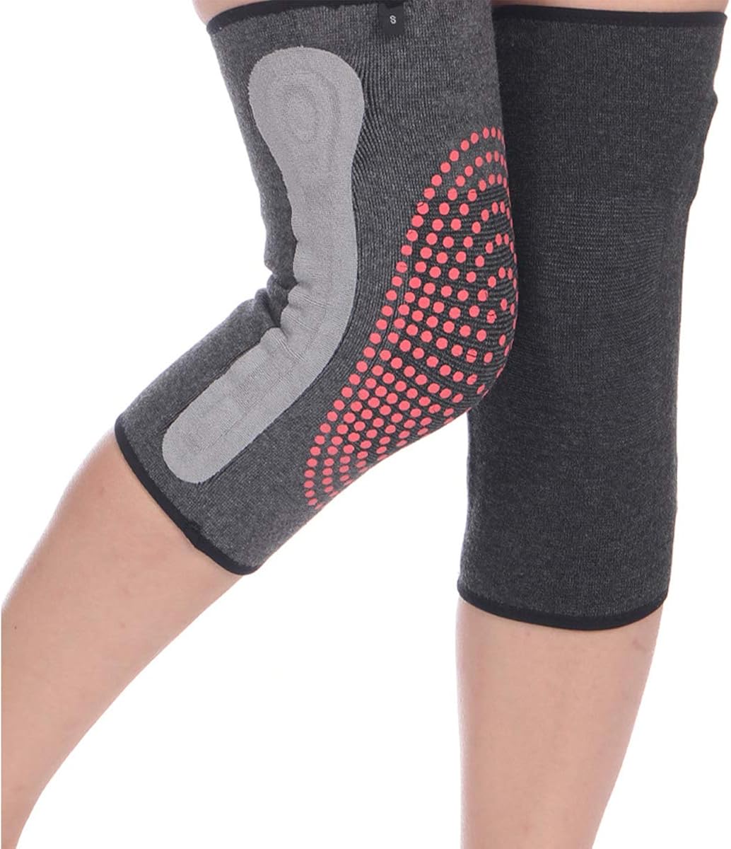 One Pair Of Graphene Fiber Knee Warmers, Knee Wrap, Leg Sleeve, Knee