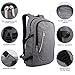 OXA Anti-Theft and Water Resistant Business/School Laptop Backpack with USB Charging Port and Lock Fits up to15.6-Inch Laptop and Notebook, Grey