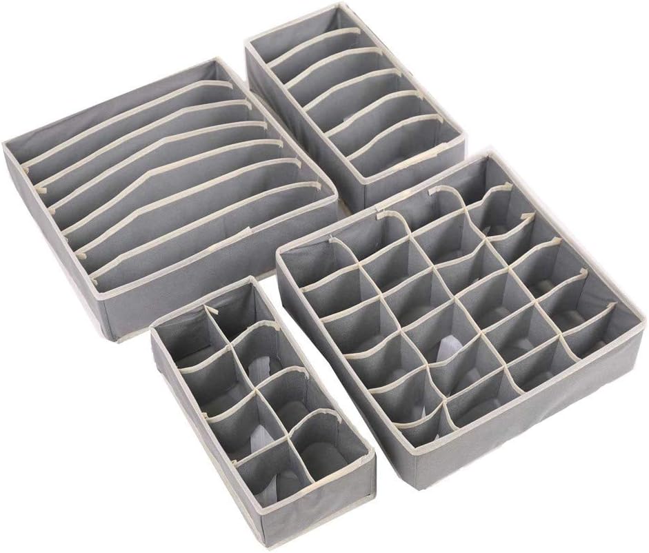 Rangement Pour Vetements Et Penderies Organiseurs De Tiroir Lingerie Vetements Pour Bebe Muyco Pliable Placard Sous Vetements Organisateur Tiroir Diviseur Pour Placard Salle Organisation Bin Pour Chaussettes Cravates Culottes Ceintures Clube92 Com Br