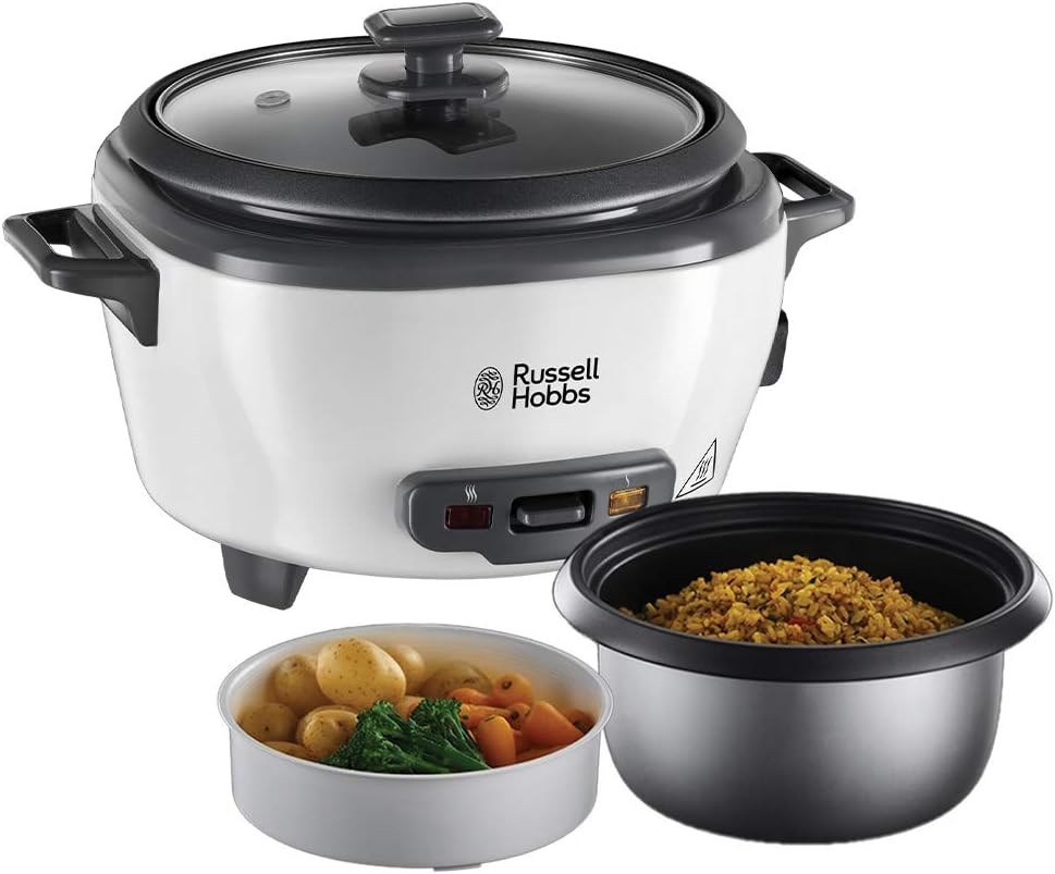 Russell Hobbs Rice Cooker Mini L Incl Steamer Insert Keep Warm