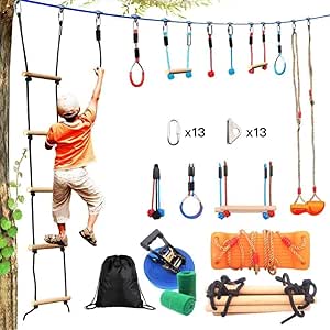 URPRU Bastidores de Escalada para niños Equipo de Entrenamiento para