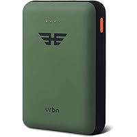 URBN 10000 mAh Li-Polymer Heroes Power Bank with 2.1 Amp Fast Charge and Ultra Compact Slim Body with BIS Certification - (Camo)