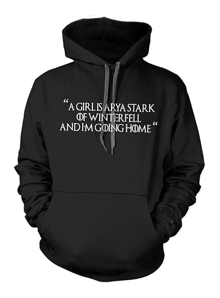 A Girl is Arya Stark of Winterfell Hoodie Sweatshirt