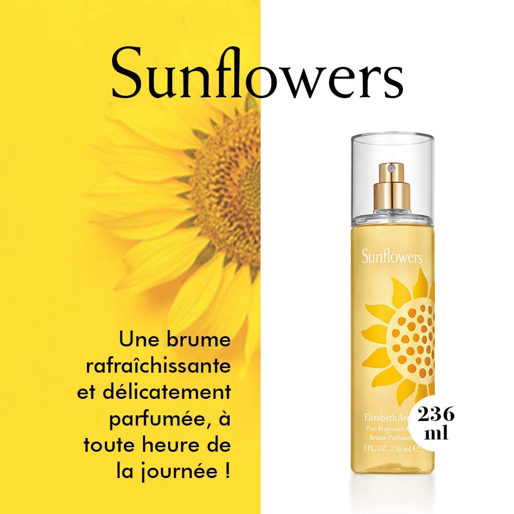 Elizabeth Arden Sunflowers Rocío Fragante - 236 ml