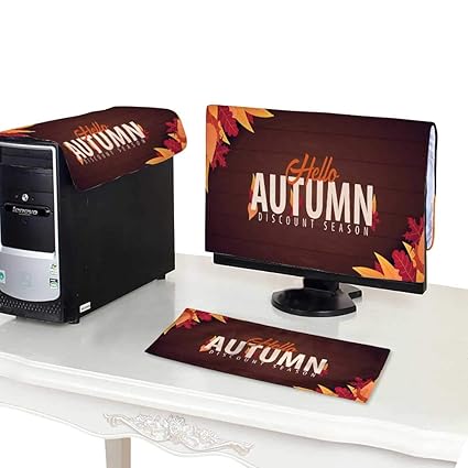 Amazon Com Dust Coverautumn Background With Leaves For Shopping