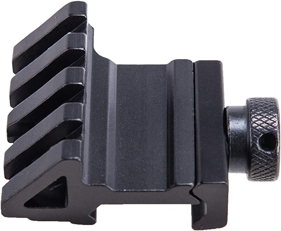 Autimatic 6Pcs 45 Degree Offset Rail Mount, 4 Slots 20mm Picatinny Weaver Rail for Flashlights Laser Red Dot Sight Optics Tactical Style : Sports & Outdoors