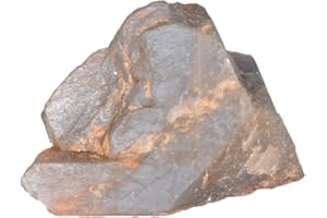 GEMHUB Moonstone Crystals Rare Bi-Color Moonstone Crystal 37.00 Carat Natural Raw Lapidary Cabbing Rough Moonstone Gemstone Beads