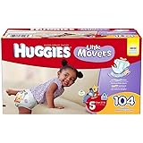 huggies 150 diapers size 5