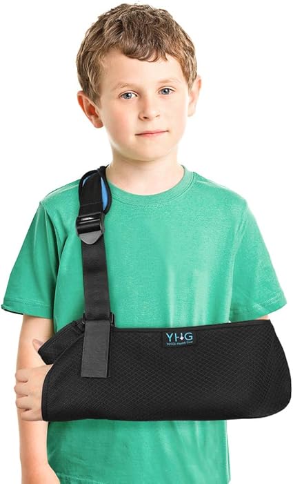 Verlengde Kids Arm Ondersteuning Schouder Immobilisator Opgewaardeerde Arm Sling Voor Kind Voor Schouder Dislocatie Verstuikingen Stammen Gebroken Verwonding Past Linker En Rechterhanden Amazon Nl
