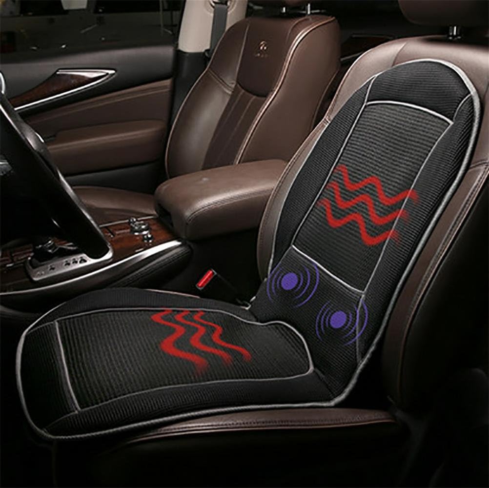 DIELIAN Luxury Cooling and Heating Ventilated Seat Cushion for Car and Home – with Vibrating Massage