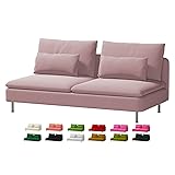 Custom Made Soderhamn Couch Velvet Replacement