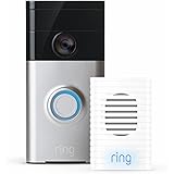Amazon.com: Ring Wi-Fi Enabled Video Doorbell in Satin