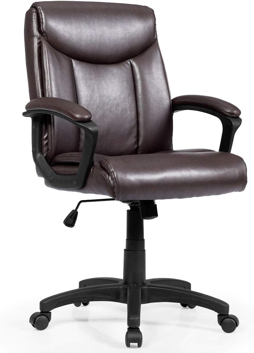 Best desk chair, no arms, swivel, mid back