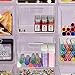Stackable Clear Plastic Craft and Office Organizer Drawers | Set of 2