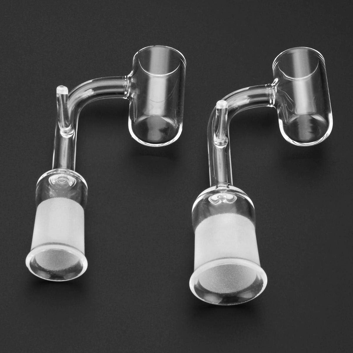 Ctghgyiki 14mm/18mm Quartz Nail Chemistry Oil Lab Glassware - 18mm Laboratory Glassware (Size : 18ml)