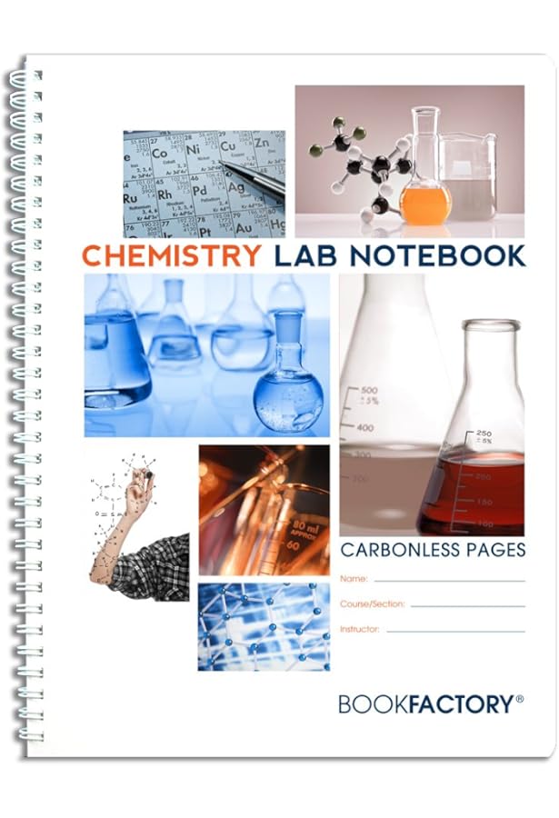 BookFactory Lab Notebook - 96 Pages (.25" Grid Format), 8 - View #4