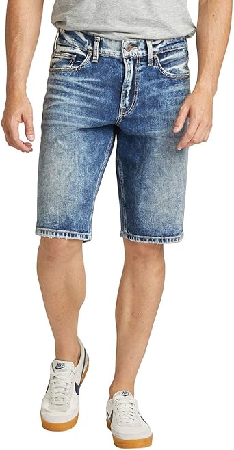 men's relaxed fit jean shorts