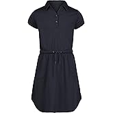 Nautica Girls School Uniform Short Sleeve Polo Dress