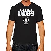 Team Fan Apparel Adult NFL Diagonal Fade Color Block T-Shirt - Officially Licensed - Tagless - 100% Cotton - Unisex