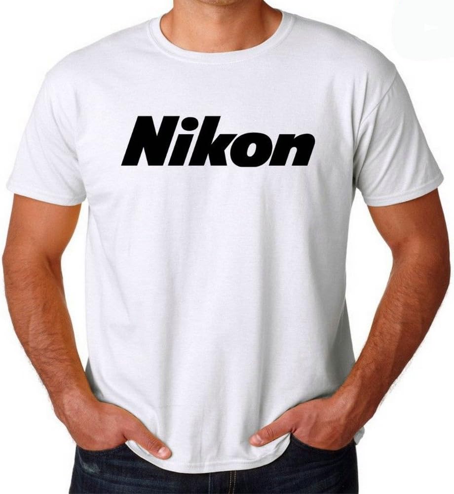 BH NIKON Men Funny T-Shirt white XL