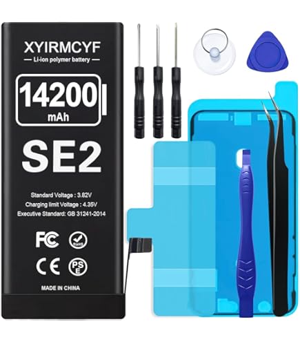 Amazon.com: XYIRMCYF 9000mAh Super Capacity Battery Compatible