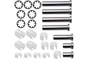 XYgdhqpt Awning Arm Repair Pin Kit Fits for Power Rv Awning (Includes: 7 pins, 4 Thick bushings, 4 Thin bushings, 4 Small bushings,7 retainers)