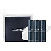 LA MUSE Homme Daily All-in-One Face Moisturizer for Men | 3-in-1 Toner, Lotion, Essence | Lightweight, Hydrating After-Shave Lotion for Oily & Sensitive Skin | Korean Skincare | Travel Size