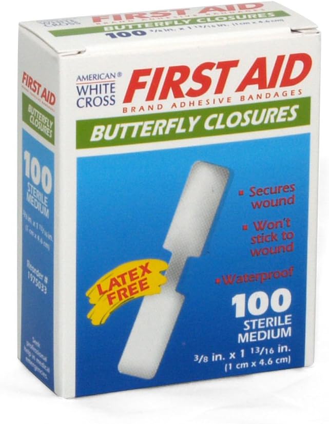 Medique Products 60233 Butterfly Bandage, Medium