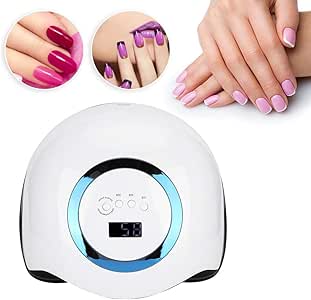 Secador De Uñas Portátil Con Pantalla Led, Lámpara De Curado Portátil