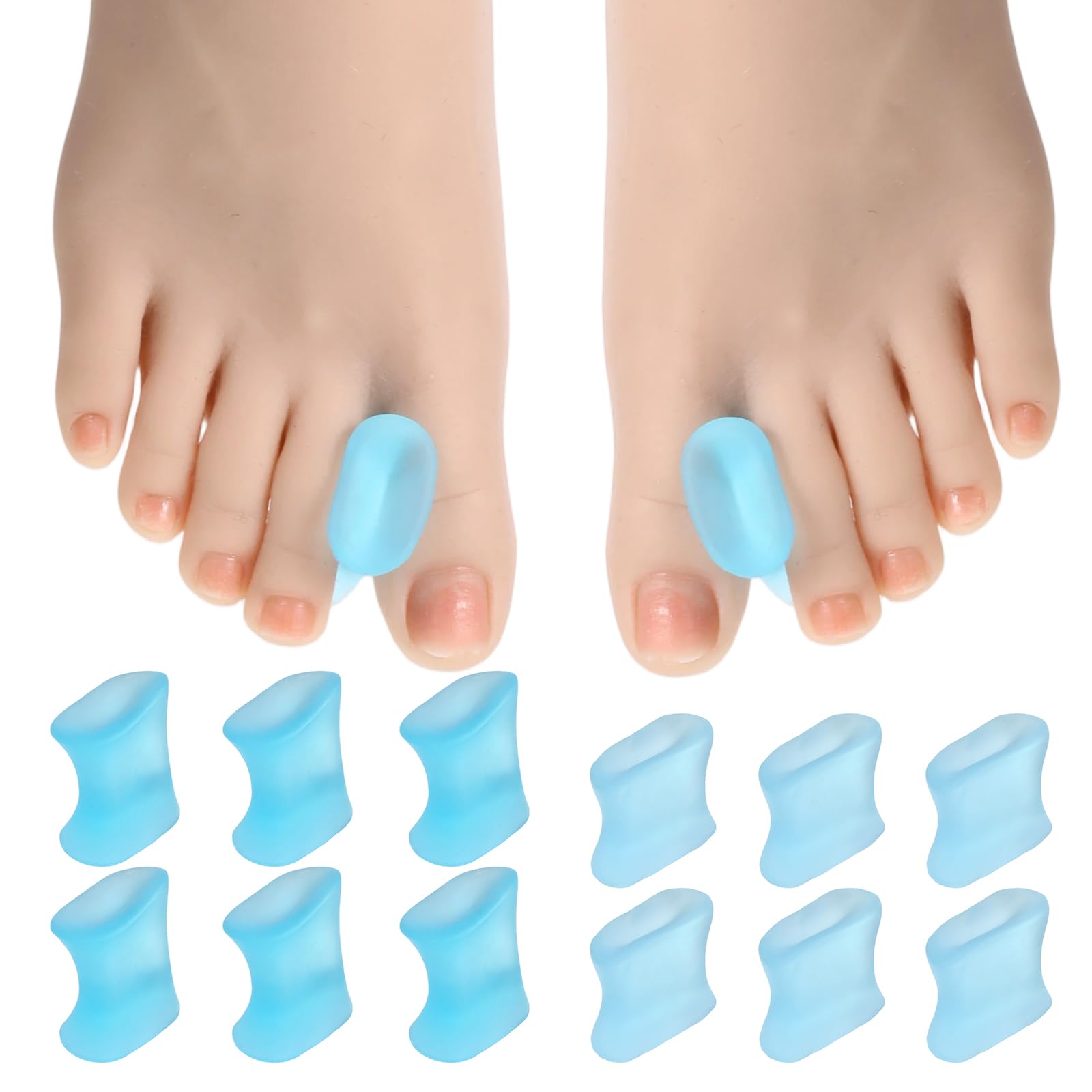 Photo 1 of (3) bundle Gsbnjuy Gel Toe Separators 12 Pcs Bunion Pads Toe Spacers Soft Silicone Bunion Corrector Overlapping Toes Bunions Pads for Men and Women Straightening Overlapping Toes Bunions Calluses
*dog Size S collar
**clip on birds