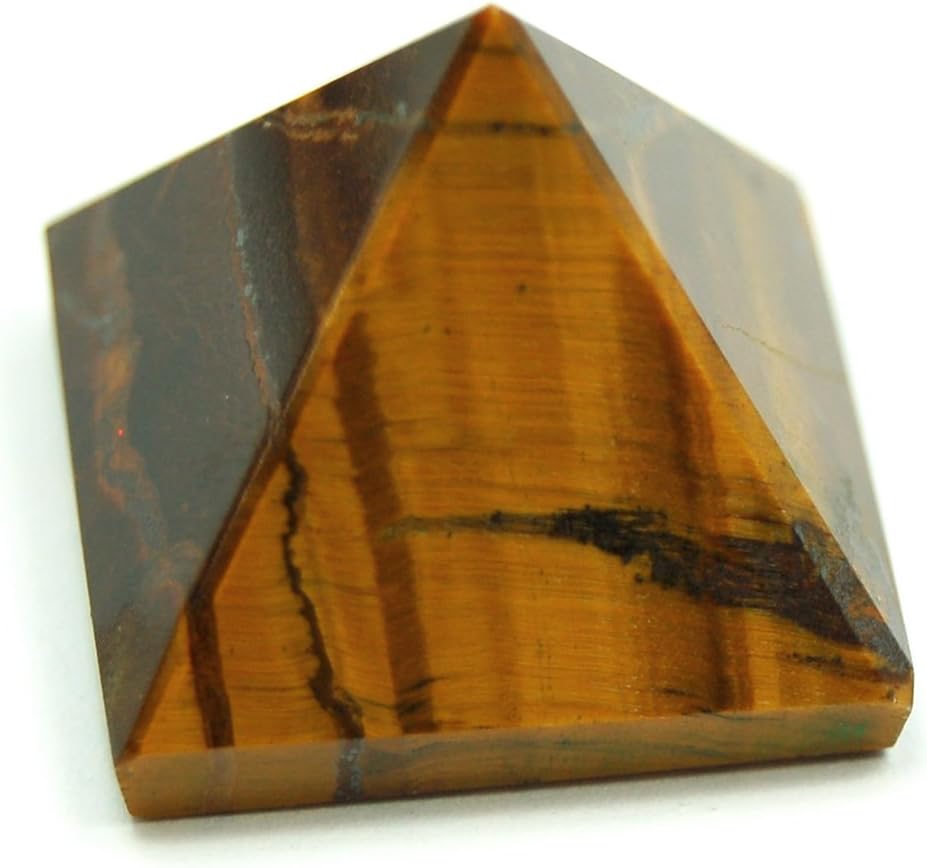 Golden Tiger Eye Pyramids (3/4" - 1") - 1pc.