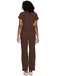 floralhue Scrubs for Women, V-Neck Scrubs Top
