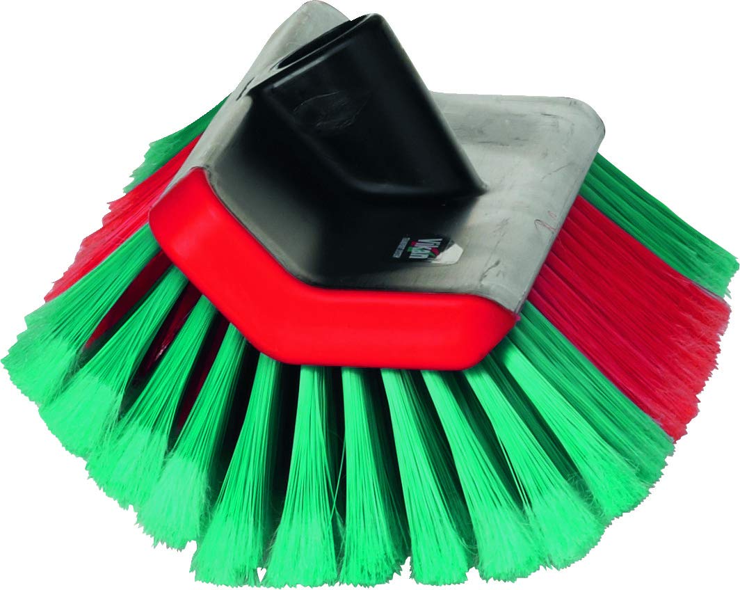 Vikan 524752 Washing Brush, Water Fed, High/Low, Soft/Split, Black, 280 mm Length, 150 mm Width, 90 mm Height - Image 3