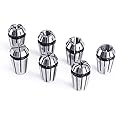 SainSmart Genmitsu 7Pcs ER11 Spring Collet Set for CNC Engraving Milling Lathe Tool 1.0mm-7.0mm