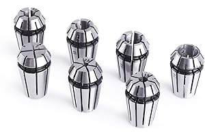 SainSmart Genmitsu 7Pcs ER11 Spring Collet Set for CNC Engraving Milling Lathe Tool 1.0mm-7.0mm