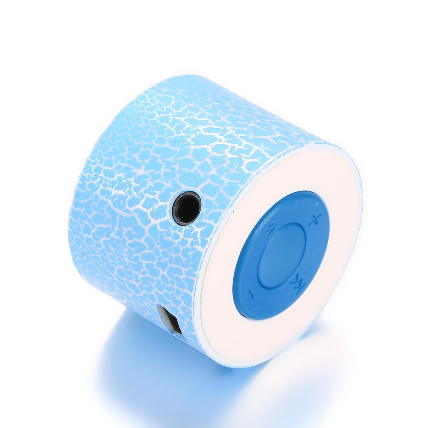 ThinIce Wireless Speakers Portable mini Speaker with LED, Support USB and TF Card, Small Speaker for iPod, MP3
