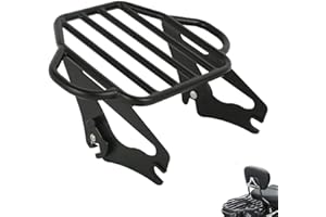 TCMT Detachable Adjustable Two Up Trunk Luggage Rack Mounting Fit for Harley Touring 2009-2025 CVO Street Glide Road King Roa