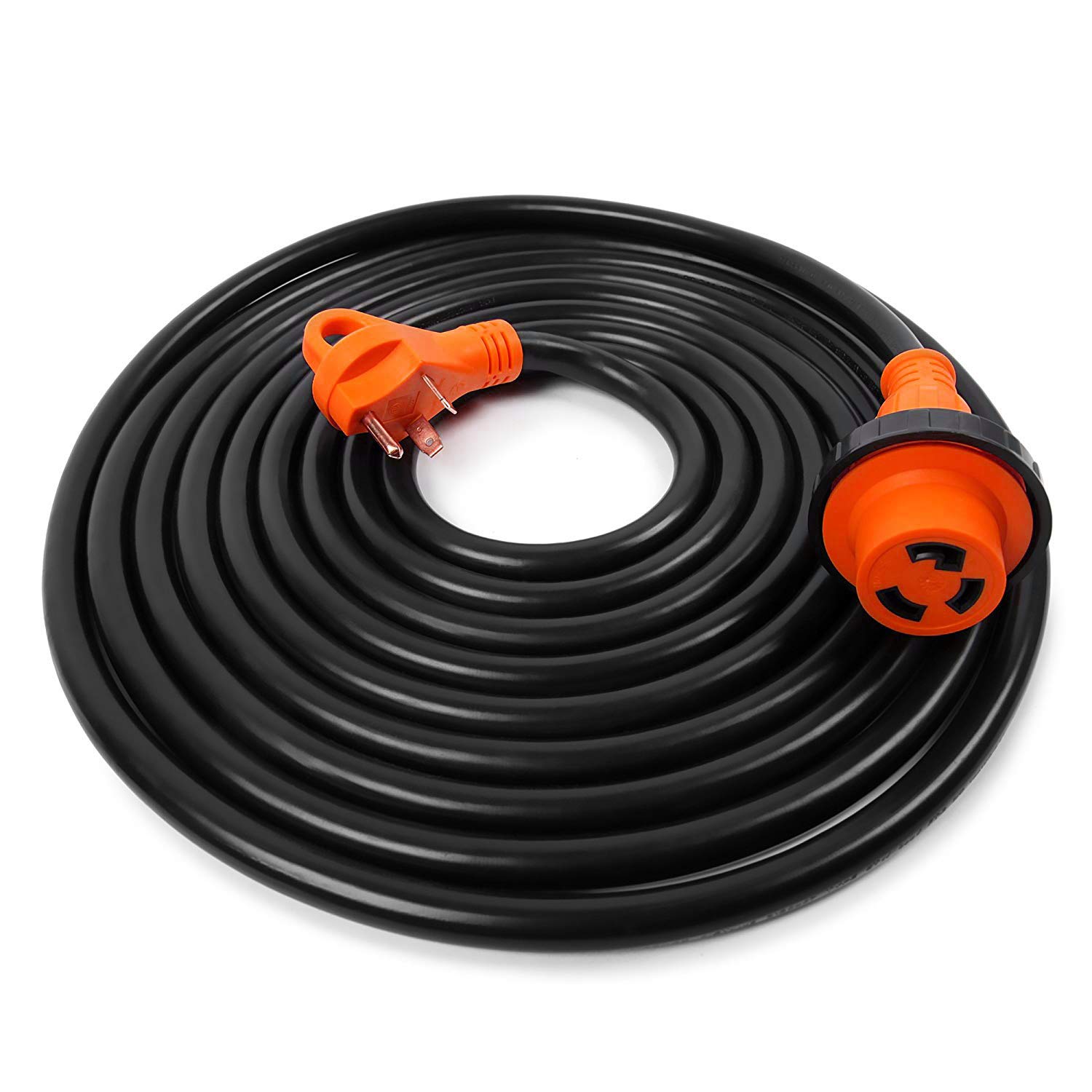 Buy EPICORD RV Trailer Extension Cord 30Amp Male with Grip Handle to