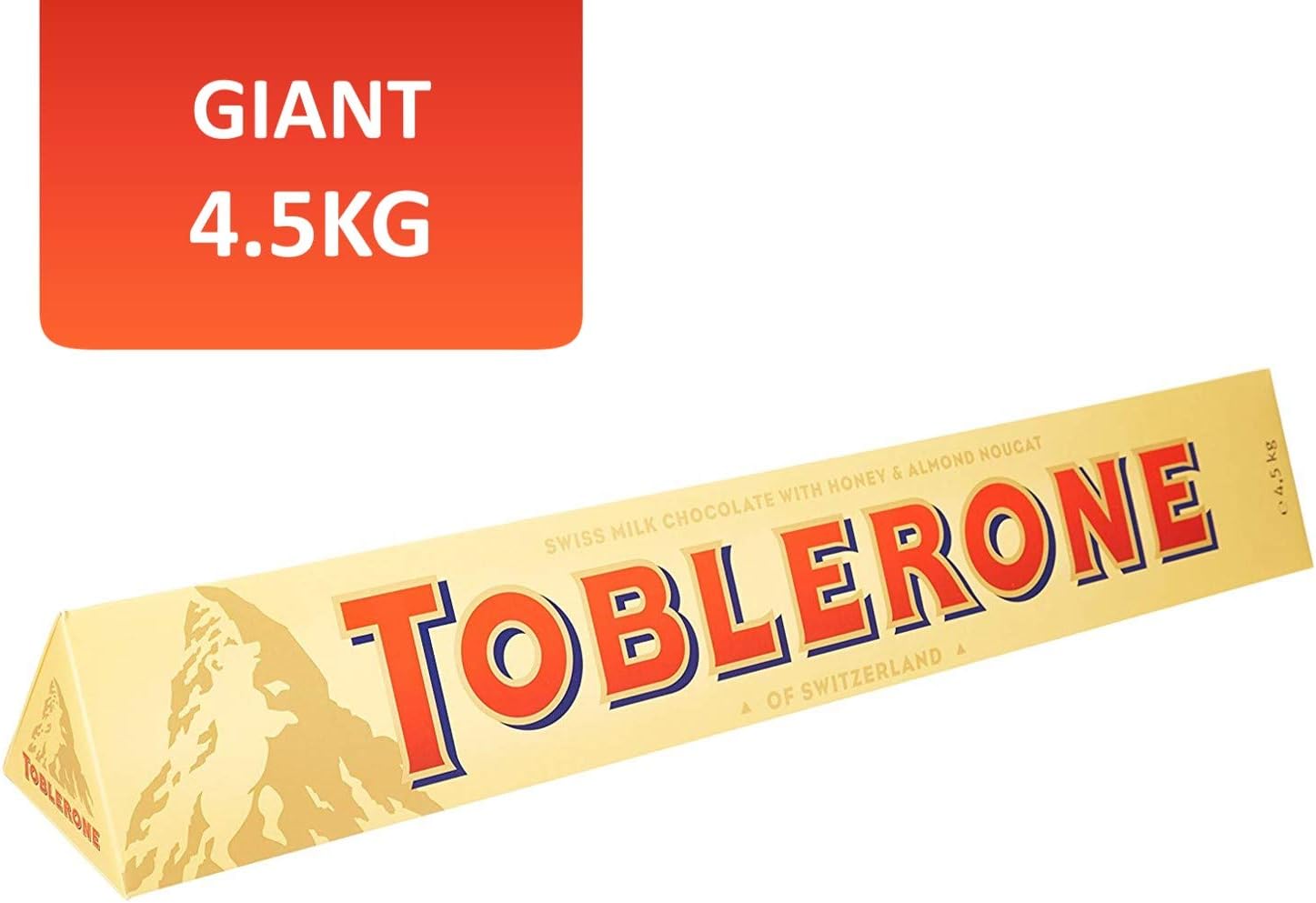 Toblerone Jumbo, 4.5 kg, 80 cm Amazon.fr Epicerie