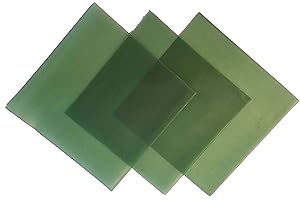 JSP 4 inches x4 inches Sheet Wax(for Grillz) 24 Gauge Green