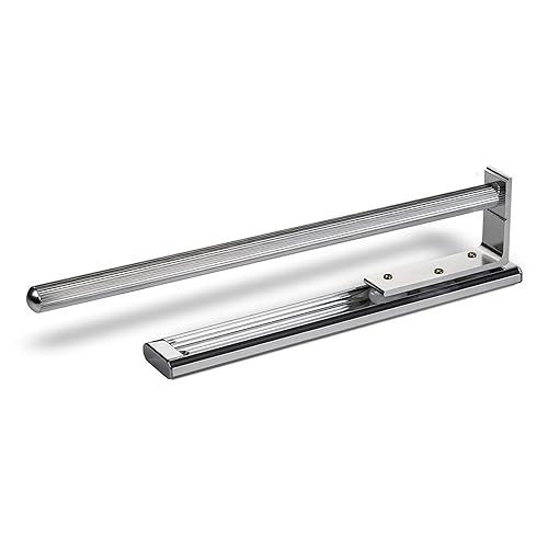Pull Out Kitchen Towel Holder Rail POLISHED CHROME 2ARM 330 mm Amazon