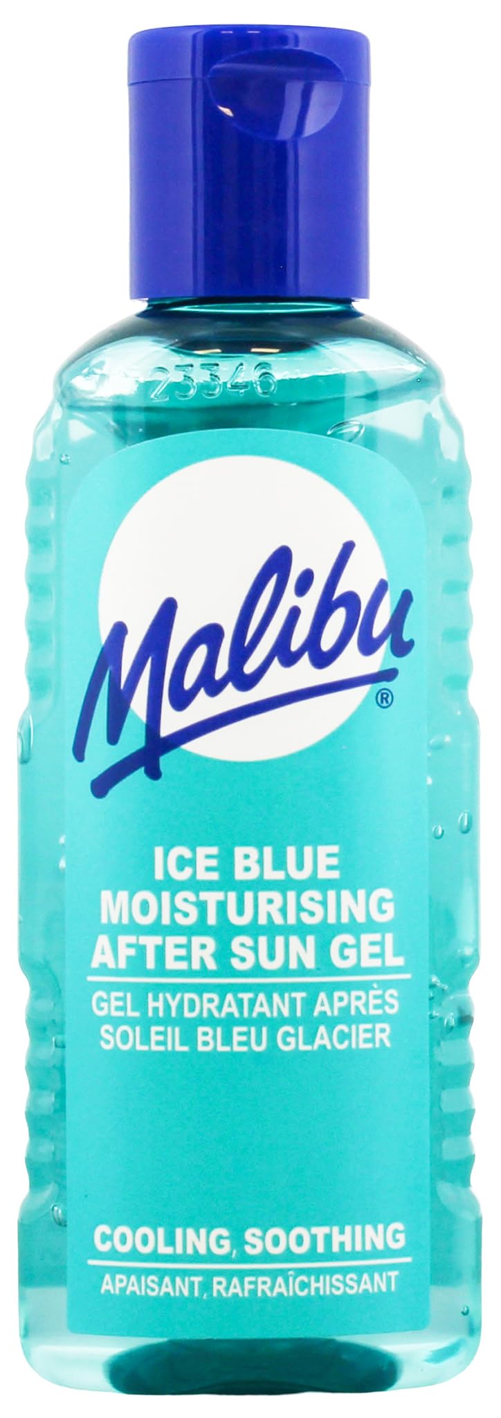 Malibu Sun Ice Blue After Sun Gel, Cooling & Soothing Moisturising Gel for Sun-Soaked Skin, Refreshing Hydrating After Sun Care, 100ml