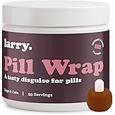 Bacon Pill Wrap for Dogs - Pet Pill Paste - Hide Dog Medication Pockets - Dog Treats for Medicine Hide Pill - 59 Servings - 4