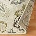 Superior Jacobean Collection Area Rug, 8mm Pile Height with Jute Backing,  Beautiful Floral Pattern, Fashionable and Affordable Woven Rugs, 8' x 10' Rug