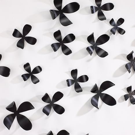 Umbra Wallflower Wall Decor Set Of 25 Black Amazon Ca Home