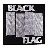 Black Flag American hardcore heavy metal punk rock band Embroidered Iron On Patches