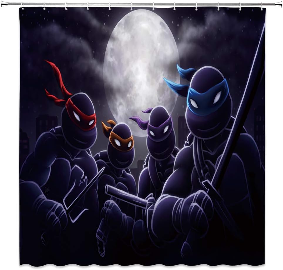 The 8 Best Ninja Turtle Shower Curtain