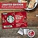 Starbucks K-Cup Coffee Pods, Medium Roast Coffee for Keurig Brewers, Holiday Blend, 100% Arabica, Limited Holiday Edition, 6 Boxes (60 Pods Total)